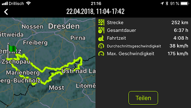 Tschechien Ausfahrt