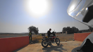 KTM Teststrecke rund um das Fort