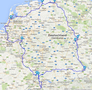3300km rund um Deutschland Tour