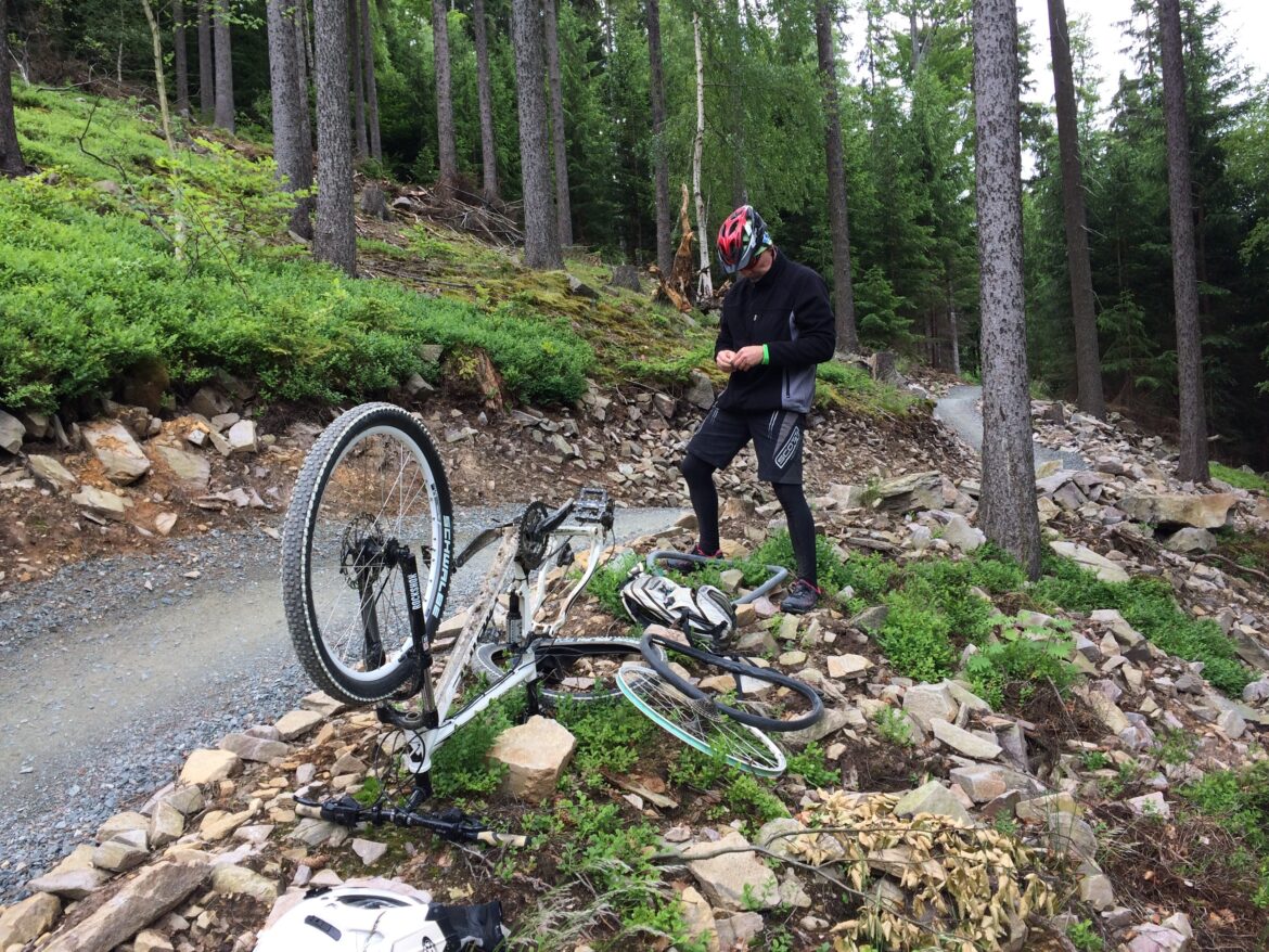 Downhill auf dem Fichtelberg