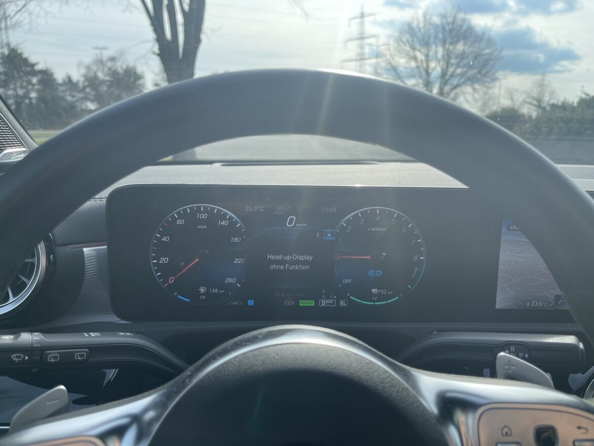 Head Up Display ohne Funktion